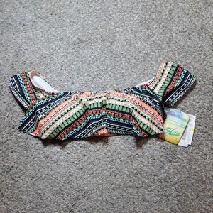 Hobie‎ Bikini Top Womens Medium Multicolor